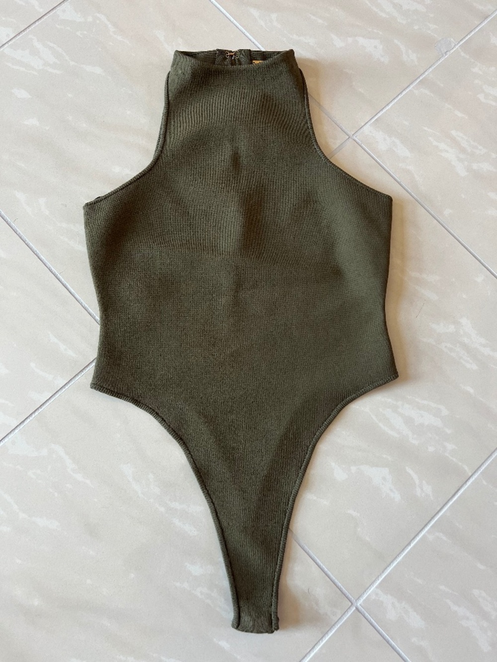#2929 NWT Cult Gaia women's CASSIUS Knit Bodysuit-Nymph Small
